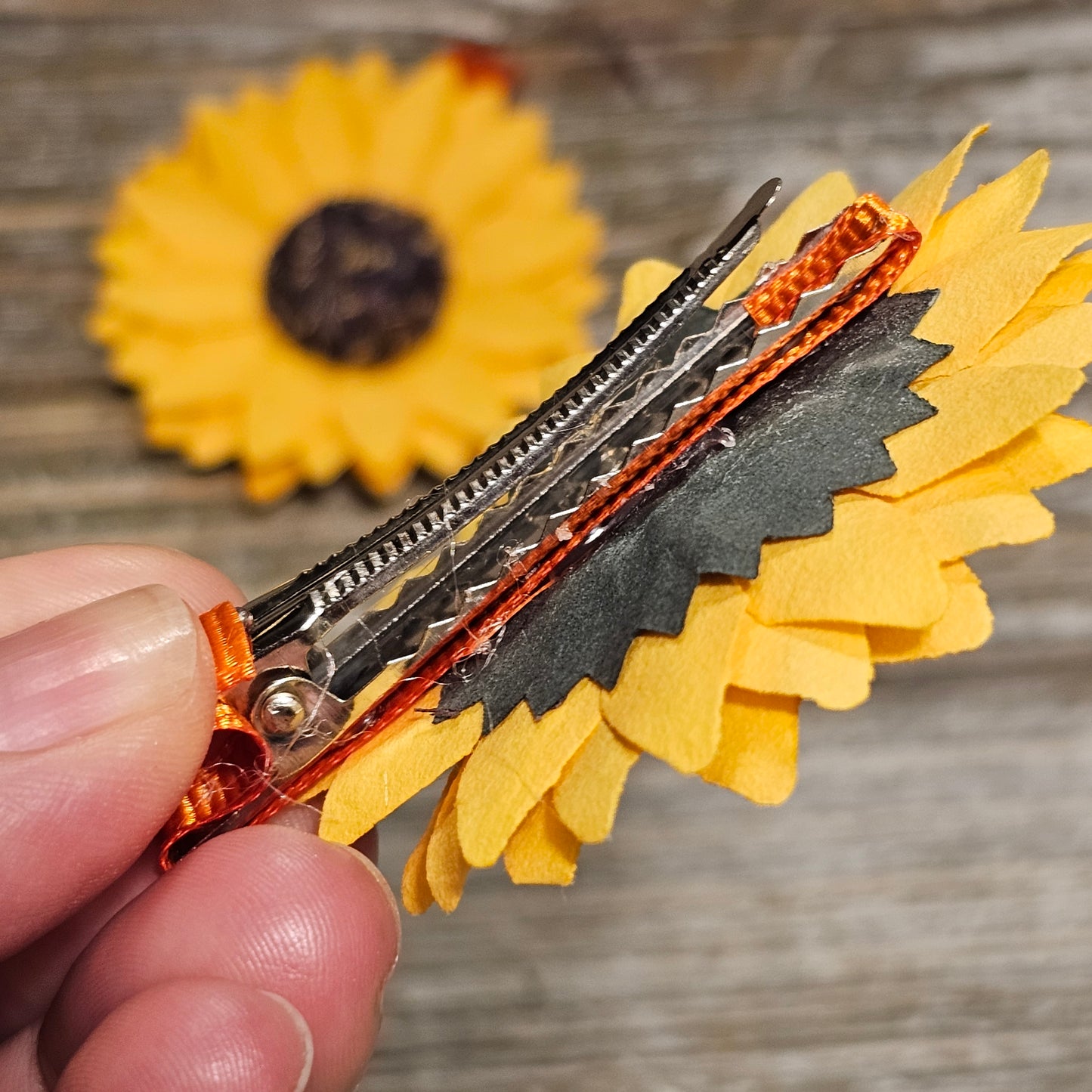 Sunflower Hairclip