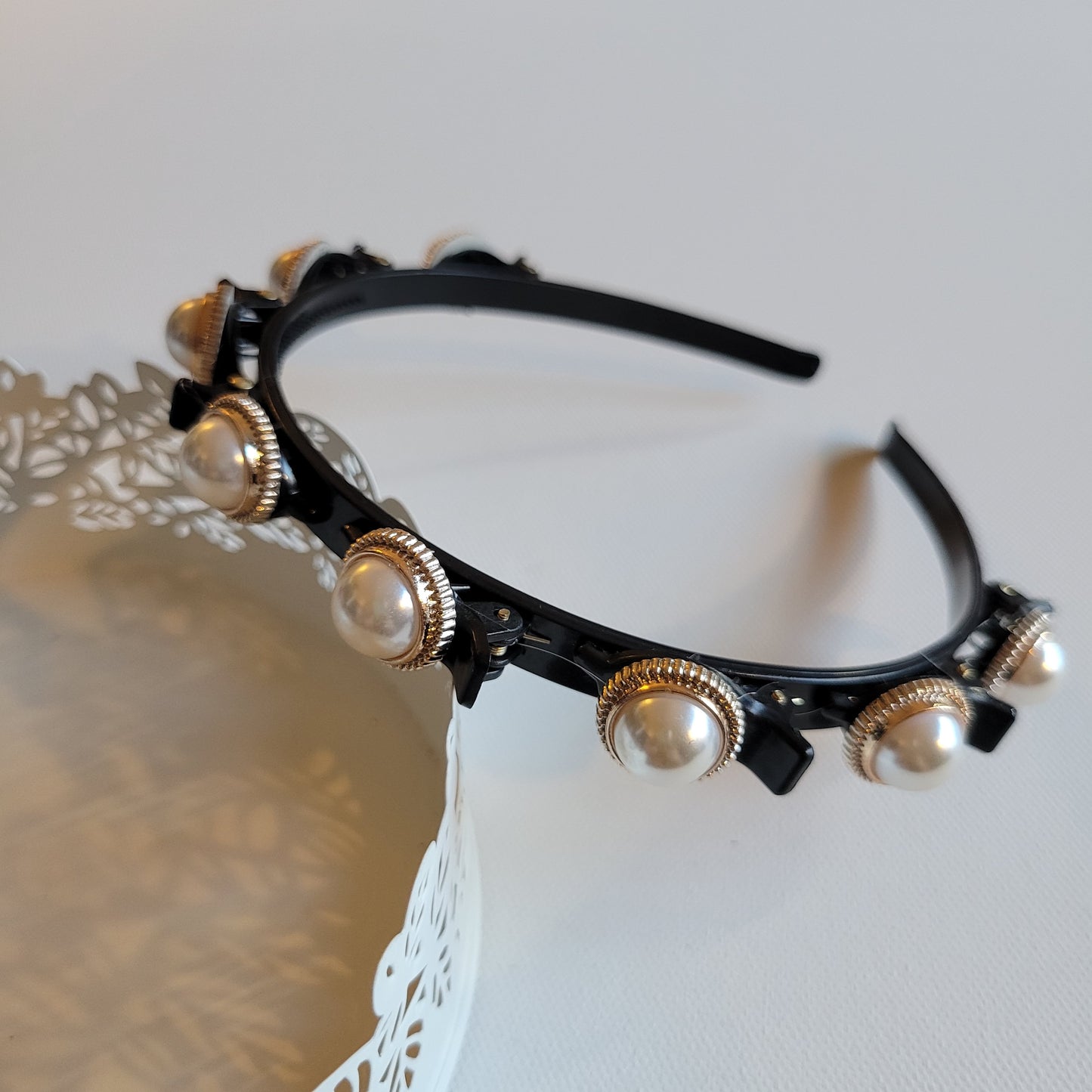 Headband with Snap Clips 2