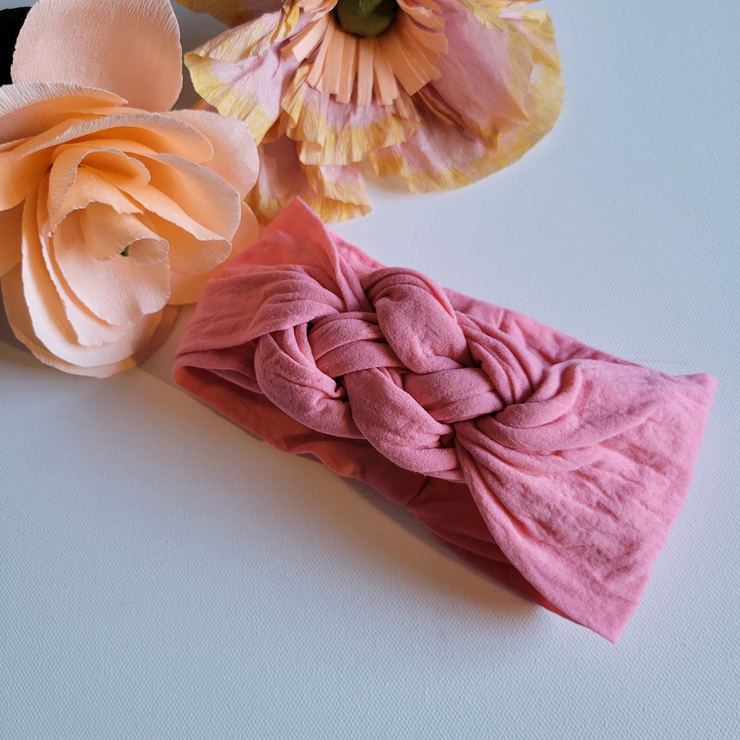 Pink Braided Baby/Toddler Headband