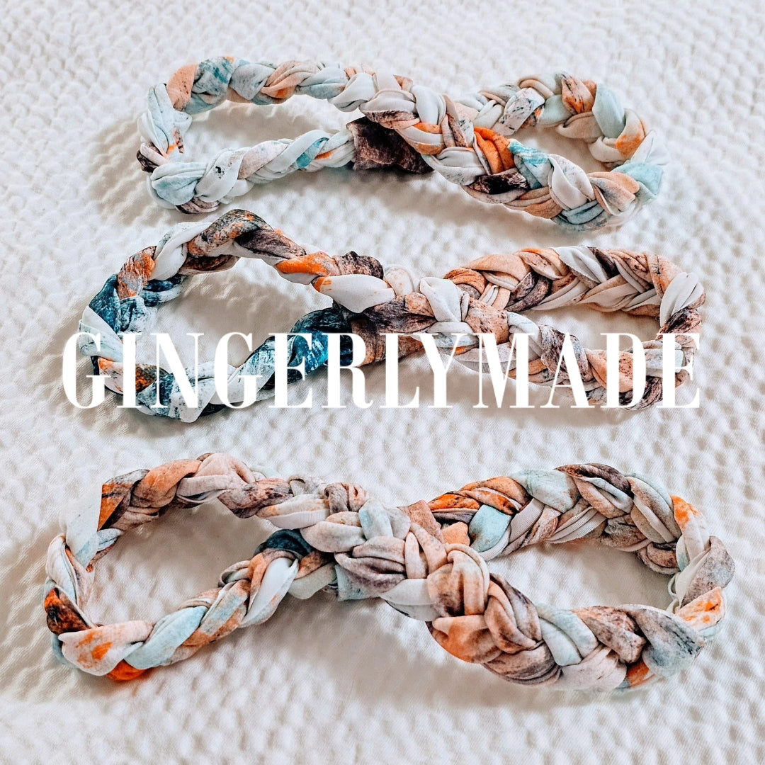 Chunky Braided Stretchy Headbands