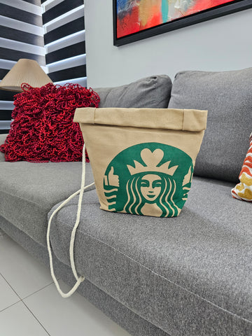 Starbucks Canvas Crossbody Bag