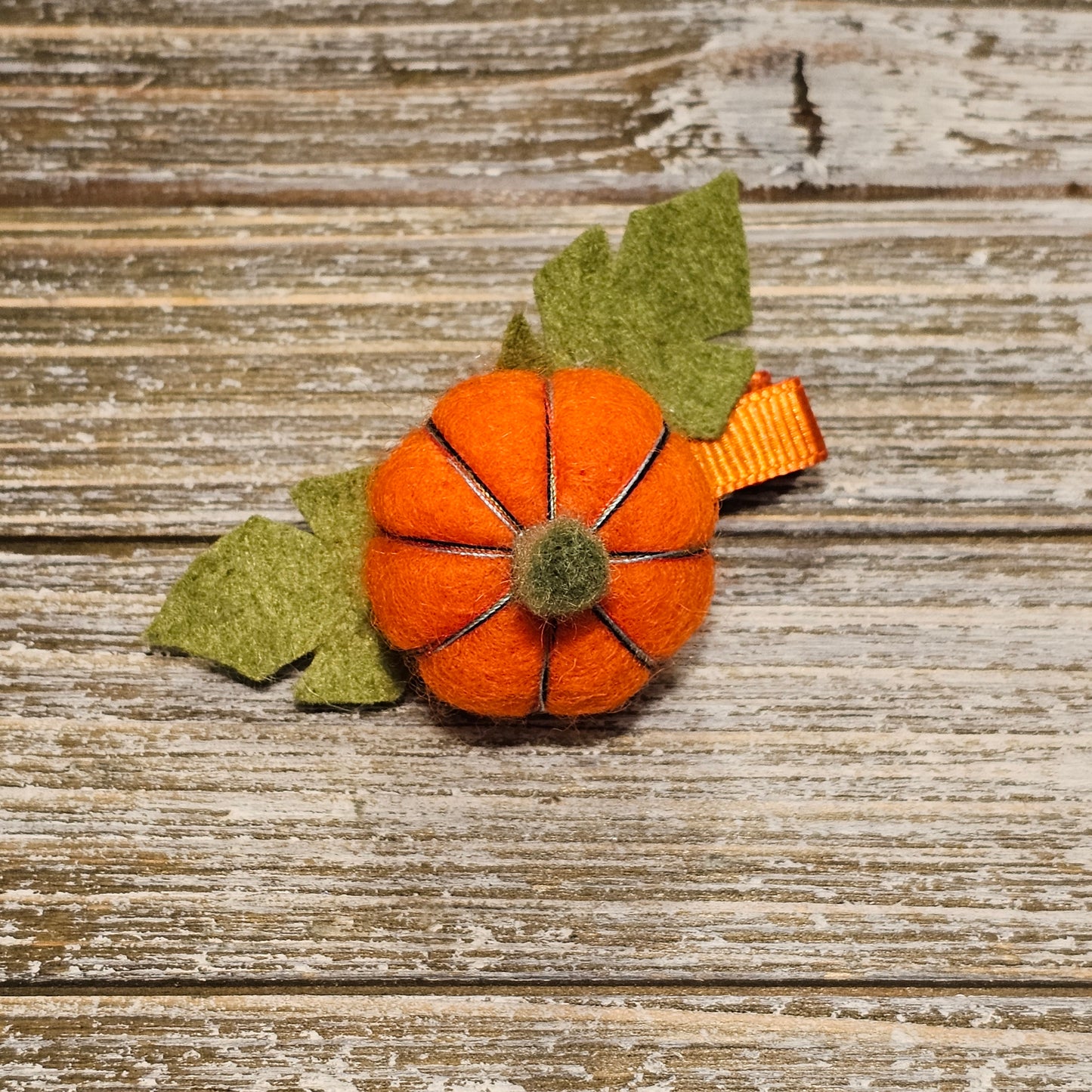 Pumpkin Hairclip
