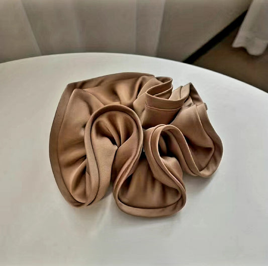 Satin Scrunchie - Champagne