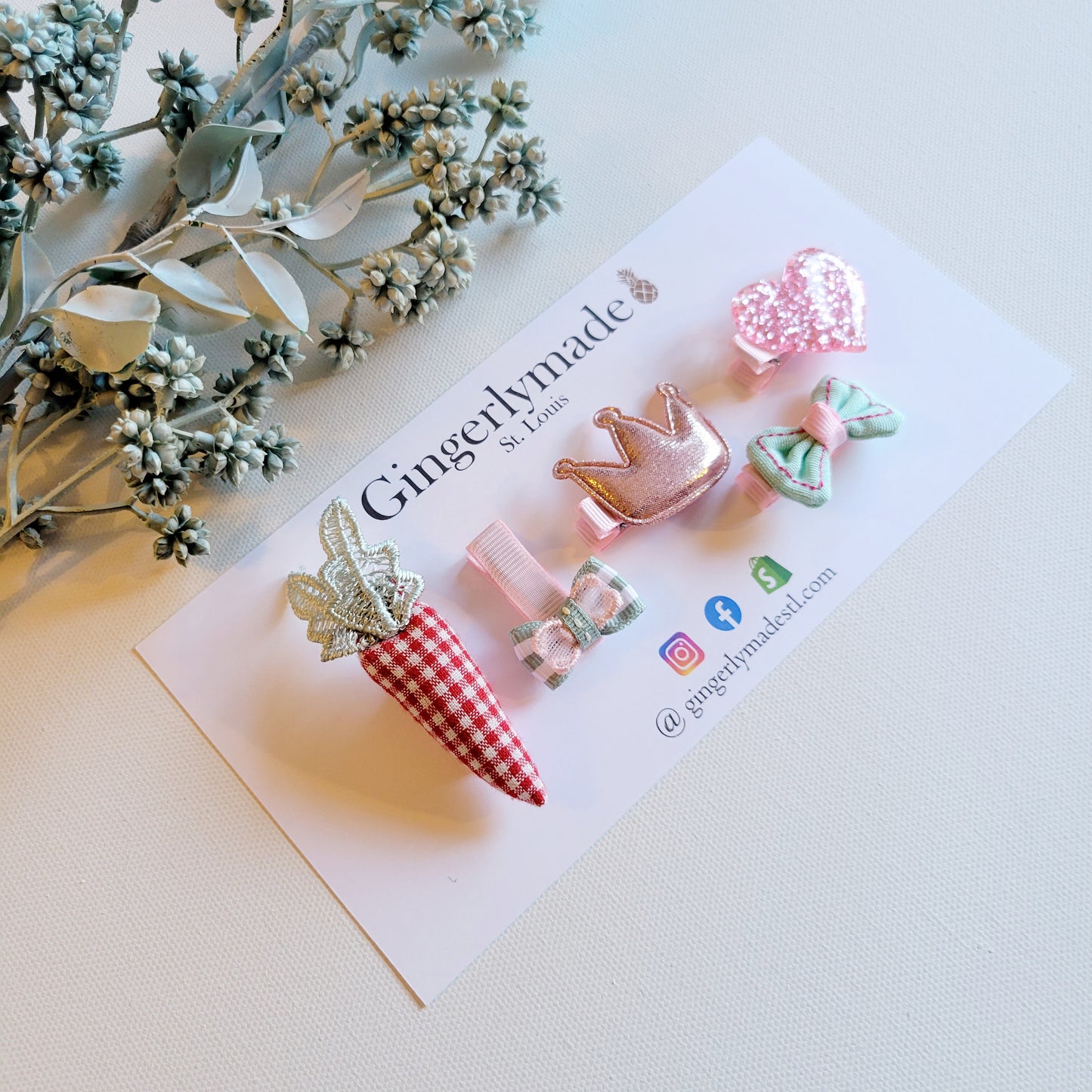 Carrot & Gang Hairclip