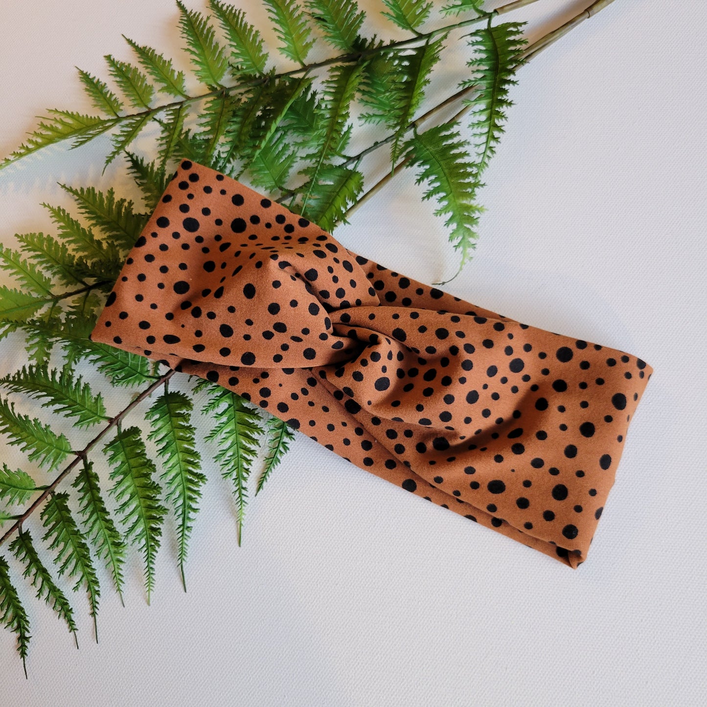 Ember Tan Twisted Headband