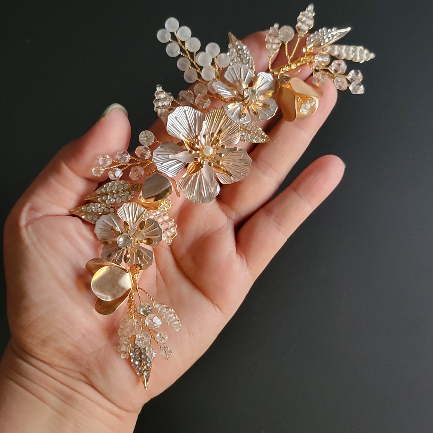 Floral Vine Bridal Hair Accesory