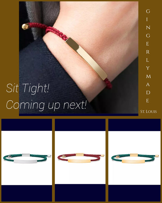 Gold Plated Bracelet Bar
