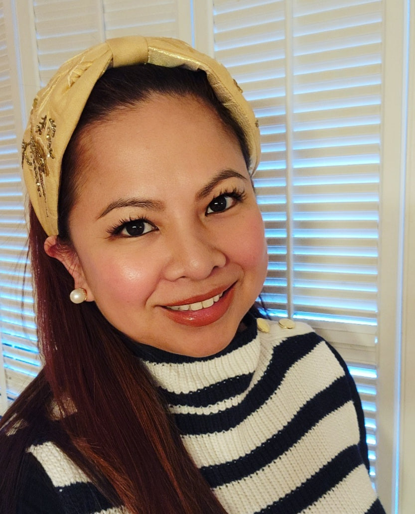 IVORY EMBELLISHED HEADBAND