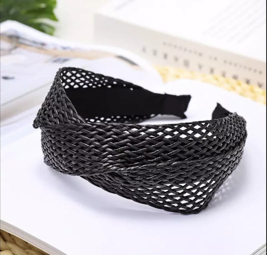 Black Woven Headband